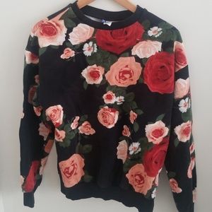 Floral Sweater